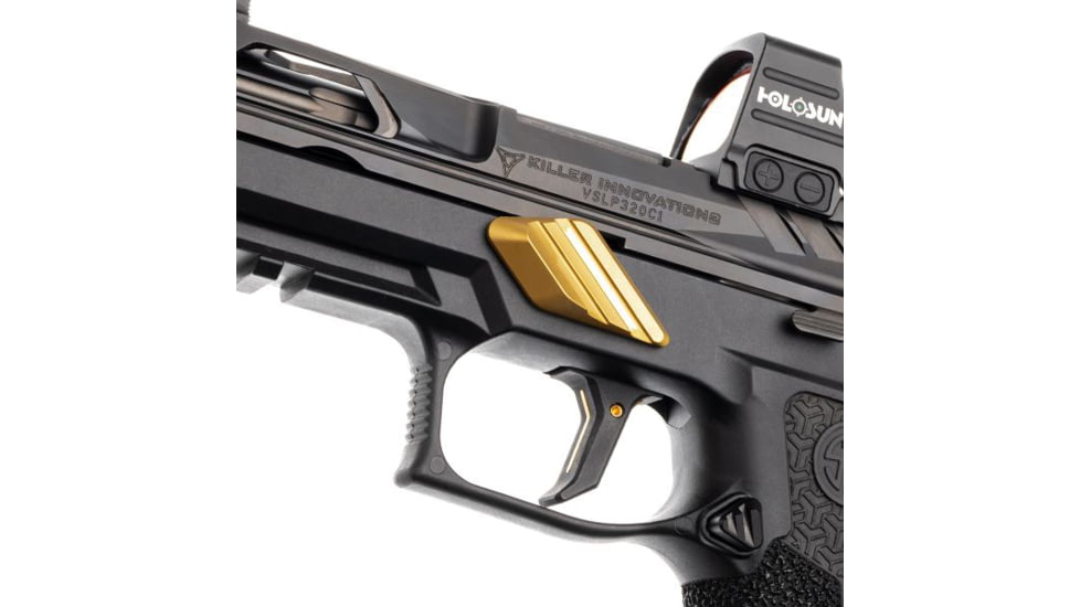 Tyrant CNC Sig Sauer P320 Takedown Lever Pistol Slide Parts, Gold, 764046030062