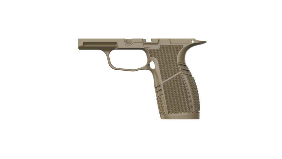 Tyrant CNC Snub Nose Sig Sauer P365 Grip Module, Flat Dark Earth, TD-P365GRM-SNUB-FDE