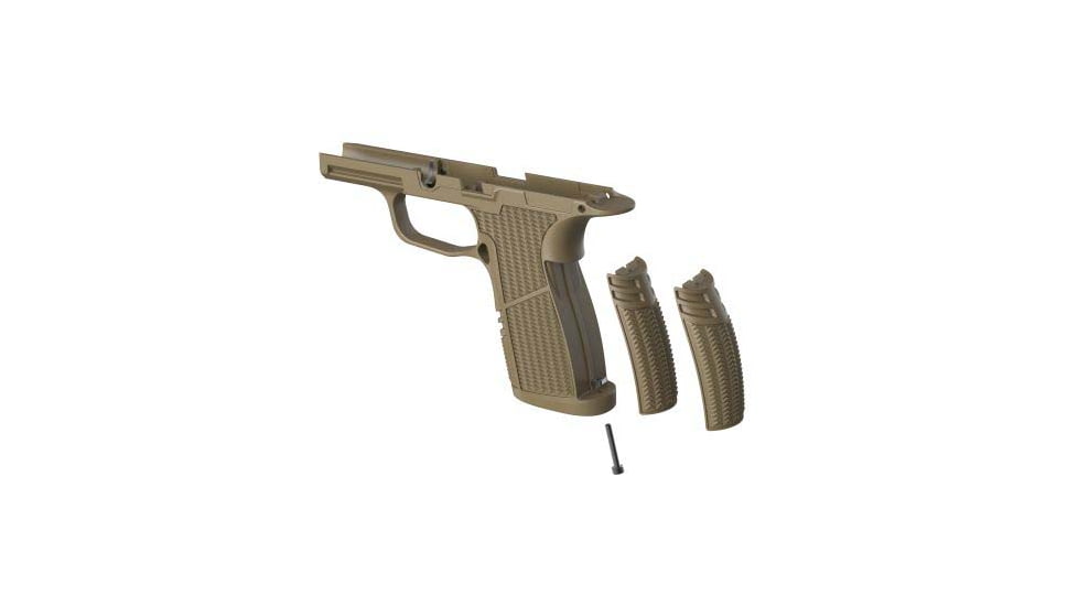 Tyrant CNC Snub Nose Sig Sauer P365 Grip Module, Flat Dark Earth, TD-P365GRM-SNUB-FDE