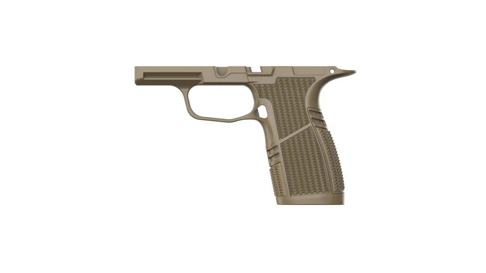 Tyrant CNC Snub Nose Sig Sauer P365 Grip Module, Flat Dark Earth, TD-P365GRM-SNUB-FDE