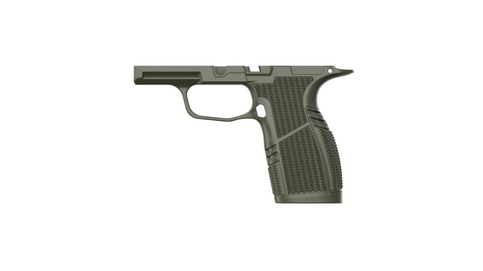 Tyrant CNC Snub Nose Sig Sauer P365 Grip Module, OD Green, TD-P365GRM-SNUB-OD