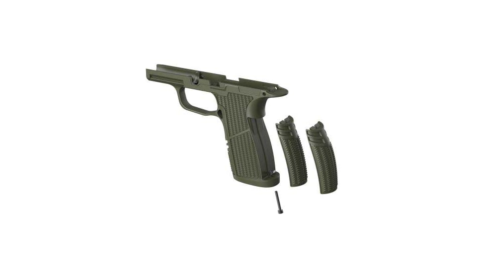 Tyrant CNC Snub Nose Sig Sauer P365 Grip Module, OD Green, TD-P365GRM-SNUB-OD