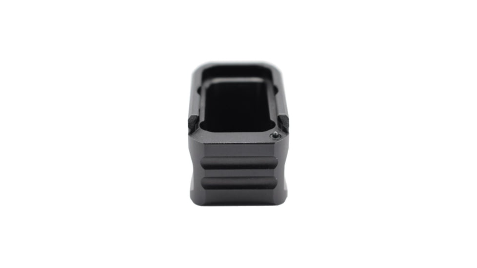 Tyrant CNC 5 Round Glock 17/19x/22/34/45 Magazine Extension, Black, TD-G17MAGEX-BLK
