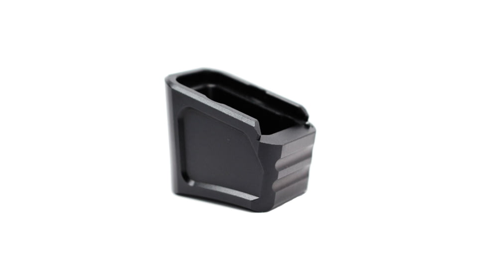 Tyrant CNC 5 Round Glock 17/19x/22/34/45 Magazine Extension, Black, TD-G17MAGEX-BLK