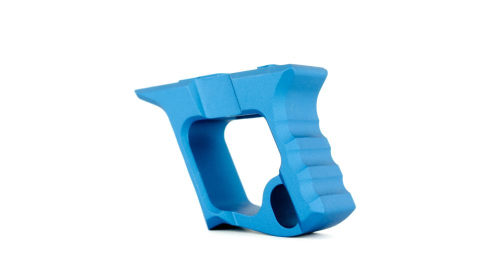 Tyrant CNC AR-15 Halo Handstop, Blue, TD-772-B-M