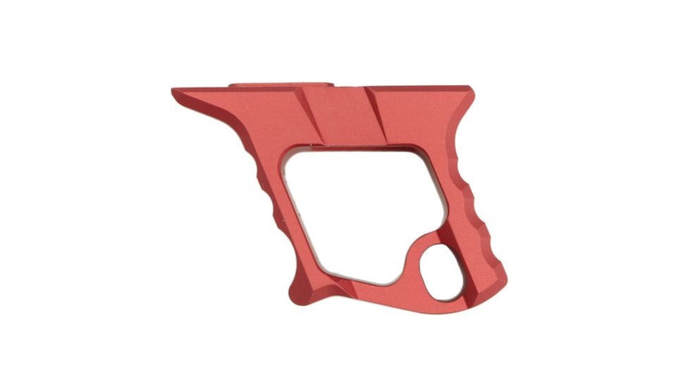 Tyrant CNC AR-15 Halo Handstop, Red, TD-772R-M