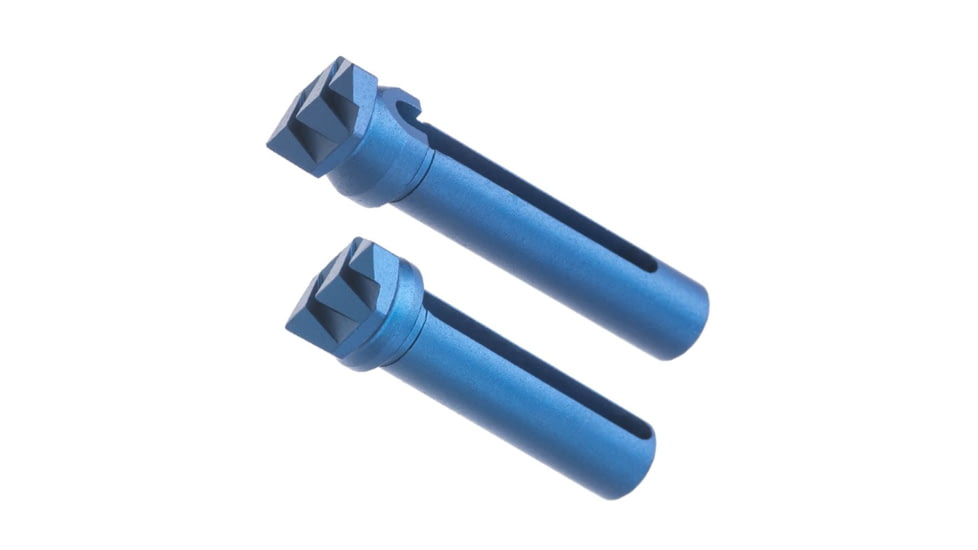 Tyrant CNC AR Enhanced Takedown Pins, Blue, TD-AR15TP-BLUE