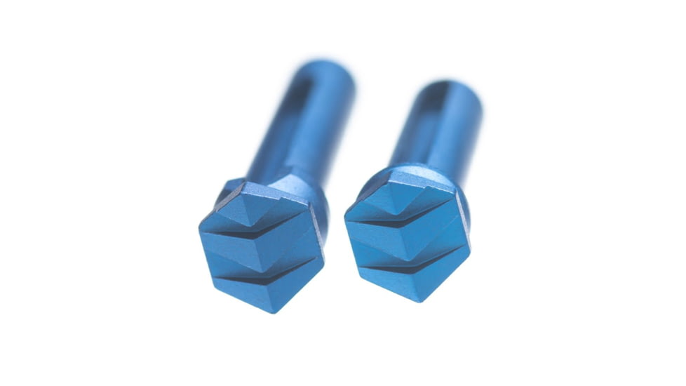 Tyrant CNC AR Enhanced Takedown Pins, Blue, TD-AR15TP-BLUE