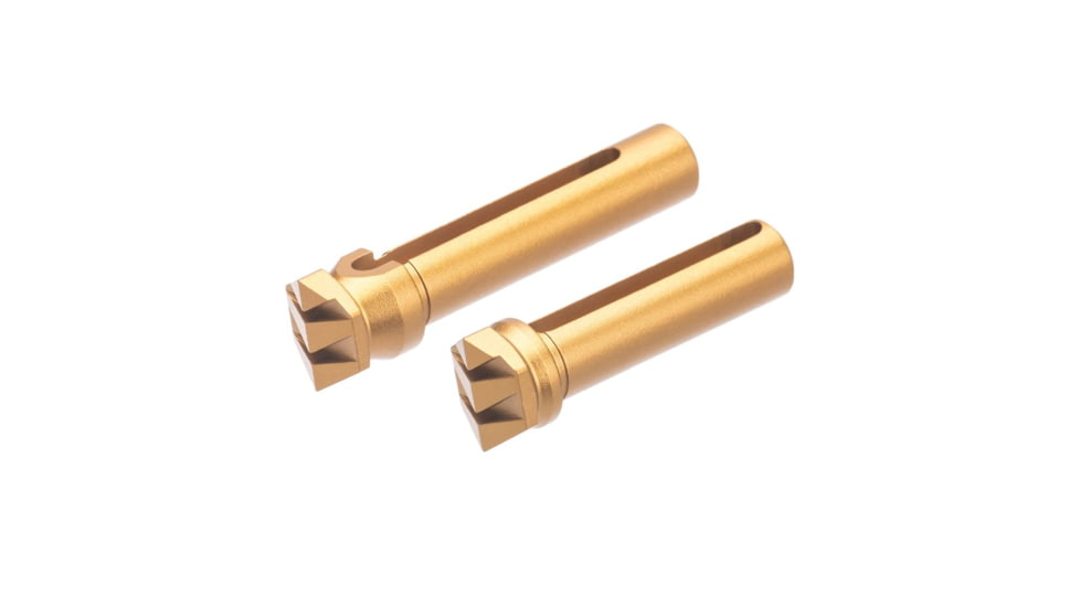 Tyrant CNC AR Enhanced Takedown Pins, Gold, TD-AR15TP-GOLD