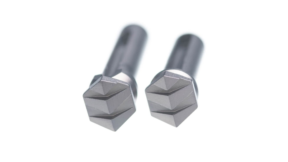 Tyrant CNC AR Enhanced Takedown Pins, Grey, TD-AR15TP-GREY