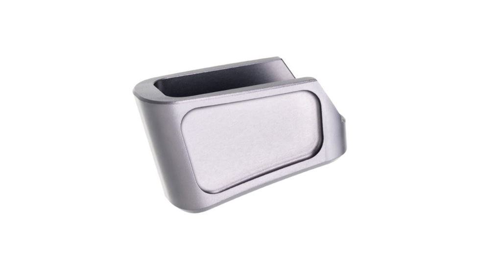 Tyrant CNC Glock 36 Compatible Magazine Extension, Grey, TD-G36MAGEX-GREY-1RD