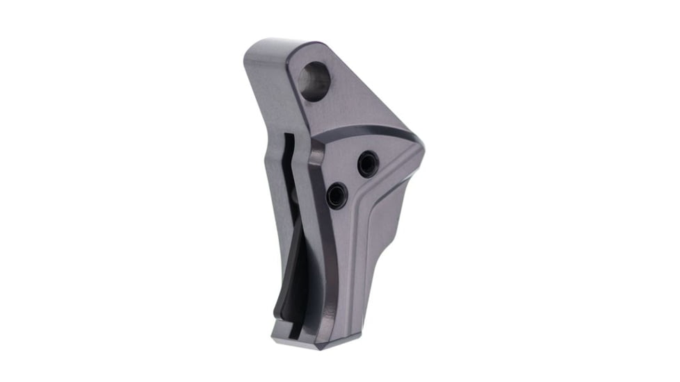 Tyrant CNC I.T.T.S Glock Hybrid Pistol Triggers, Grey/Black, TD-G43TRIG-Gr-Bla-Sc/Sa