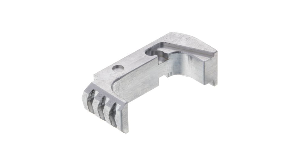 Tyrant CNC Glock 43X/48 Extended Magazine Release, Polished Aluminum, TD-43X-48E