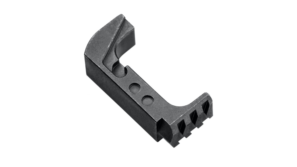 Tyrant CNC Glock 43X/48 Extended Magazine Release, SA 15 Steel-Black, TD-43X-48E-Steel-Black