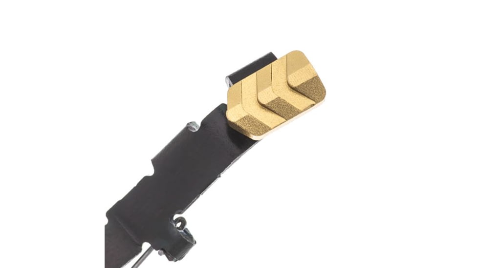 Tyrant CNC Glock Extended Slide Release, Glock 17 non 2-pin version/19/22/23/24/25/26/27/31/32/33/34/35, Gen 2-4, Gold, TD-GSTOP-24-GOLD