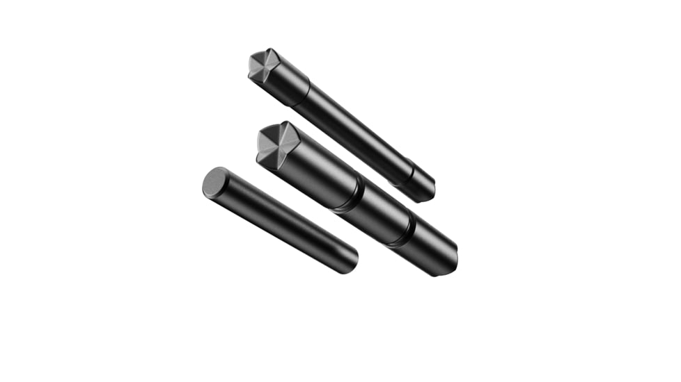 Tyrant CNC Glock Gen3 Pins w/Diamond Cut, Black, TD-GLPIN-DIA-3-BLK