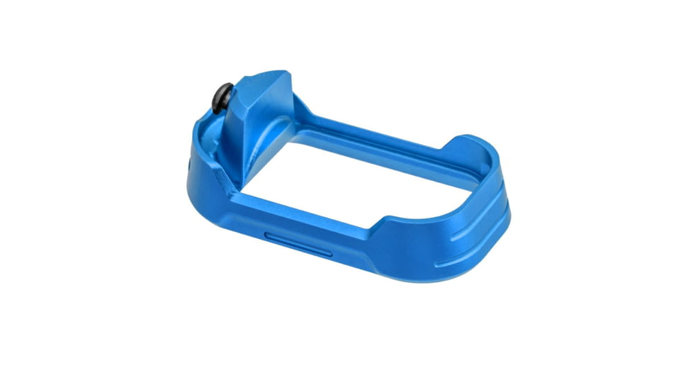 Tyrant CNC Glock Gen3 Magwell, G17/22/31/34/35, Blue/Black, TD-G17MW-G3-Blu-Bl Srw