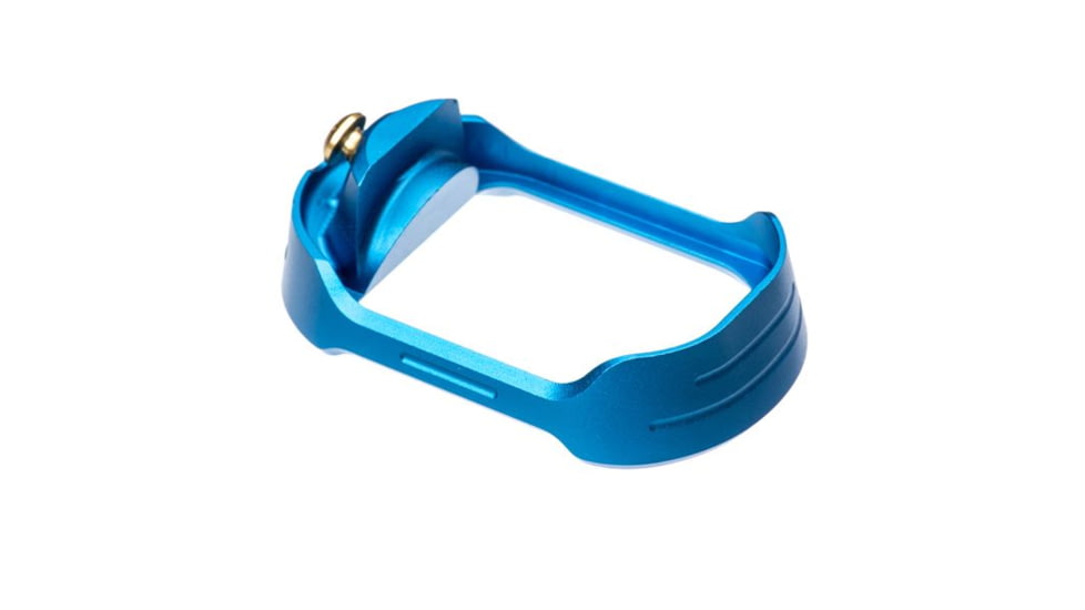 Tyrant CNC Glock Gen5 Magwell, G17/22/31/34/35, Blue/Gold, TD-G17MW-G5-Blu-GScew