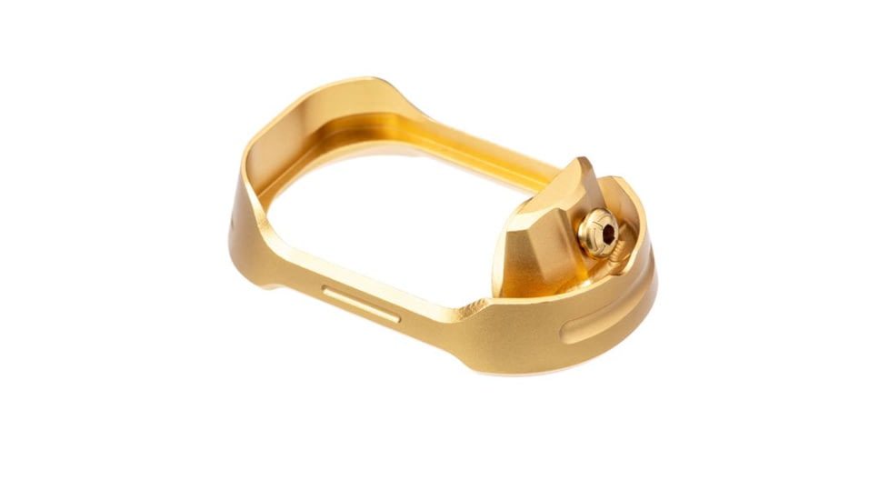 Tyrant CNC Glock Gen5 Magwell, G17/22/31/34/35, Gold/Gold, TD-G17MW-G5-Go-GoScew