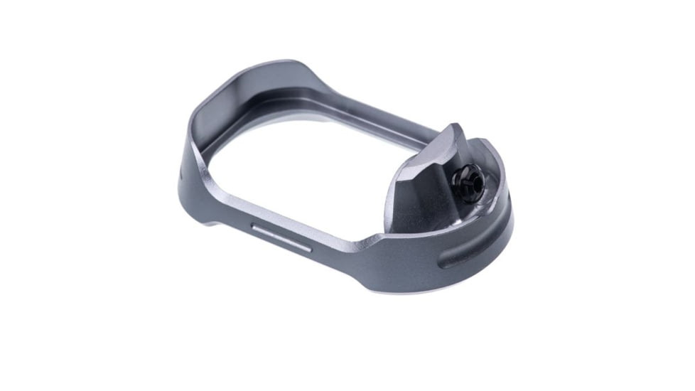 Tyrant CNC Glock Gen5 Magwell, G17/22/31/34/35, Grey/Black, TD-G17MW-G5-Gr-Bla-Sc