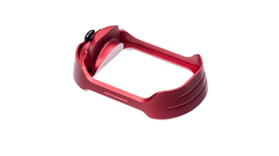 Tyrant CNC Glock Gen5 Magwell, G17/22/31/34/35, Red/Black, TD-G17MW-G5-R-Bla-Sc