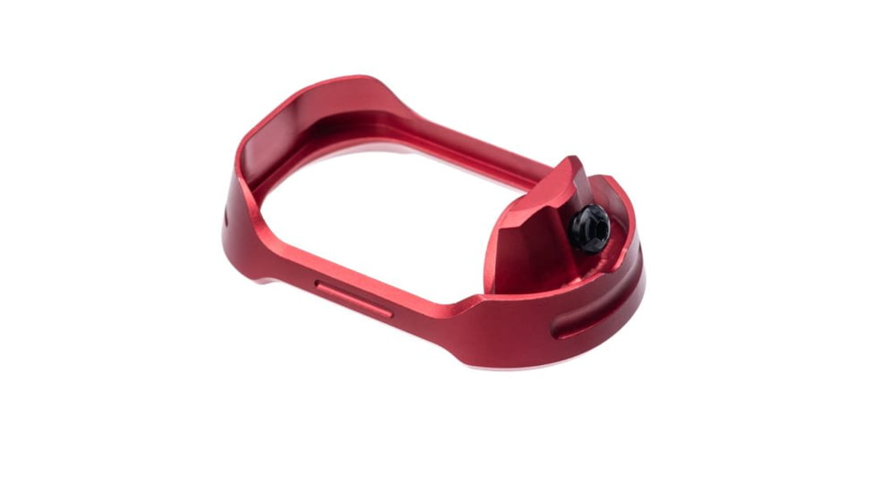 Tyrant CNC Glock Gen5 Magwell, G17/22/31/34/35, Red/Black, TD-G17MW-G5-R-Bla-Sc