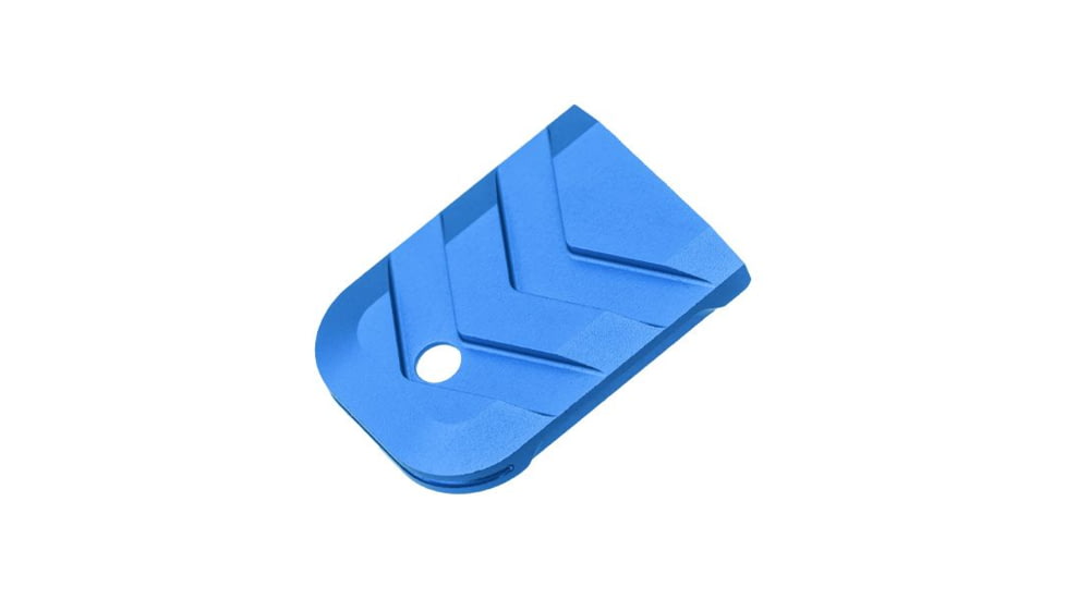 Tyrant CNC Glock Magazine Base Plate, Blue, TD-GFP-Blue
