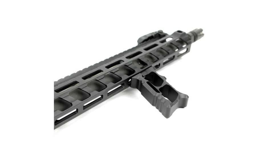 Tyrant CNC HALO Series MiniVert Grip MLOK, Blue, TD-552-B-M