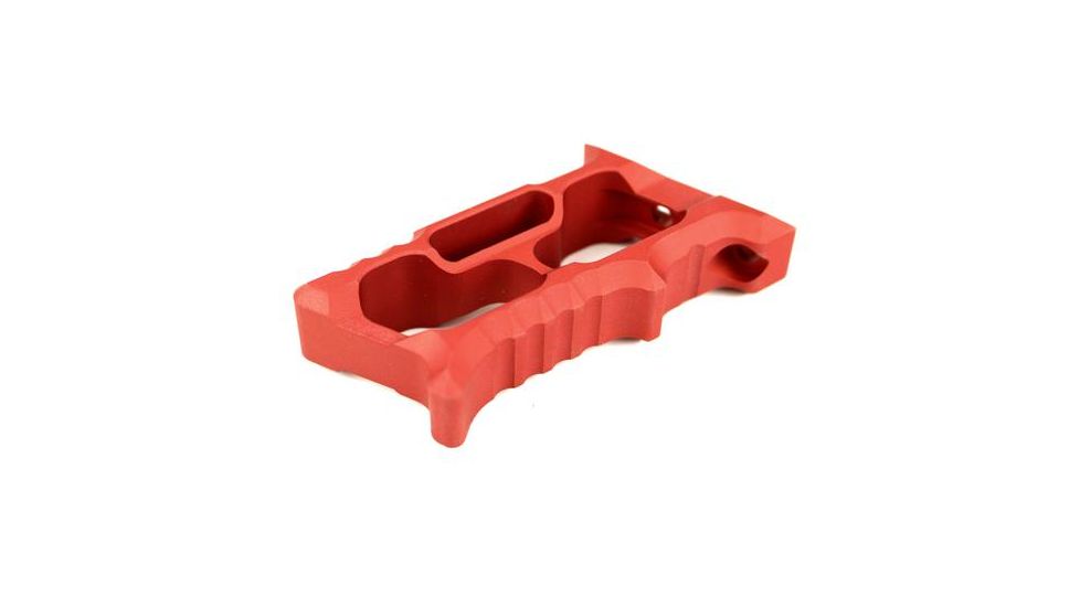 Tyrant CNC HALO Series MiniVert Grip MLOK, Red, TD-552-R-M