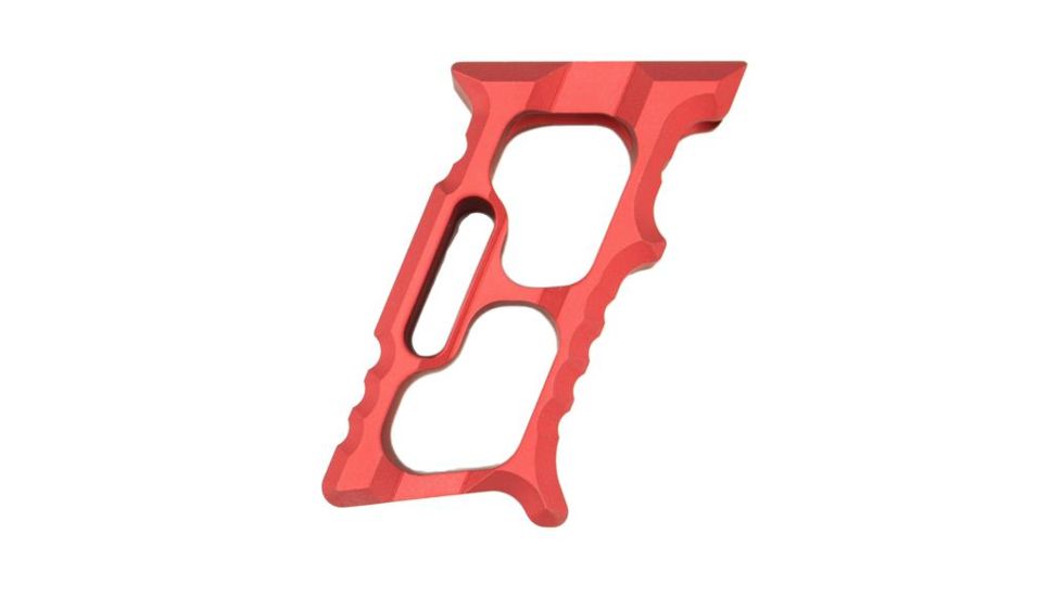 Tyrant CNC HALO Series MiniVert Grip MLOK, Red, TD-552-R-M