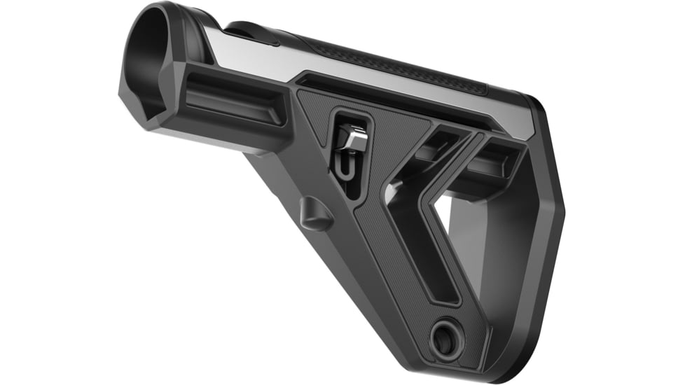 EDEMO Tyrant CNC NexGen AR Collapsible Buttstocks, Grey, TD-AR15BSTK-Grey, EDEMO3