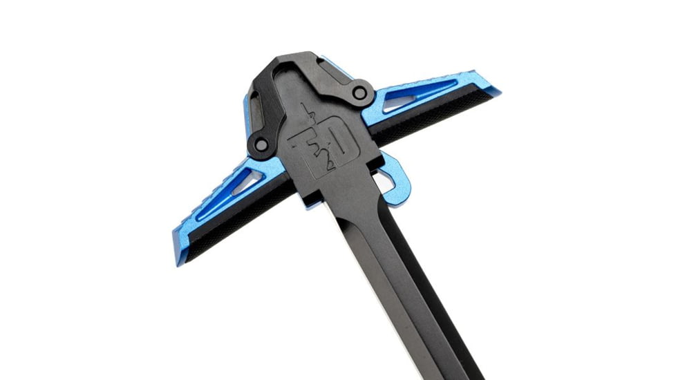 Tyrant CNC Nexgen AR15 Ambi Charging Handle, Blue, TD-AR15CHRG-Blue