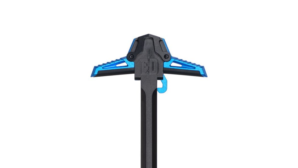 Tyrant CNC Nexgen AR15 Ambi Charging Handle, Blue, TD-AR15CHRG-Blue