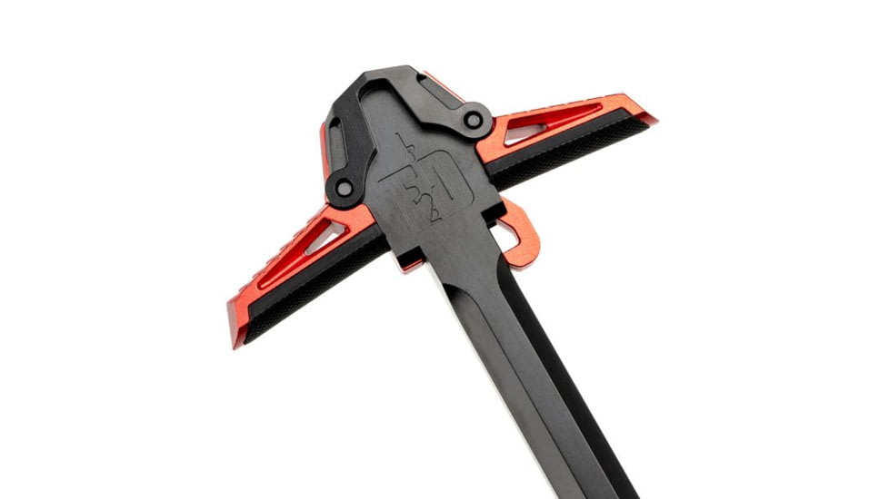 Tyrant CNC Nexgen AR15 Ambi Charging Handle, Red, TD-AR15CHRG-Red