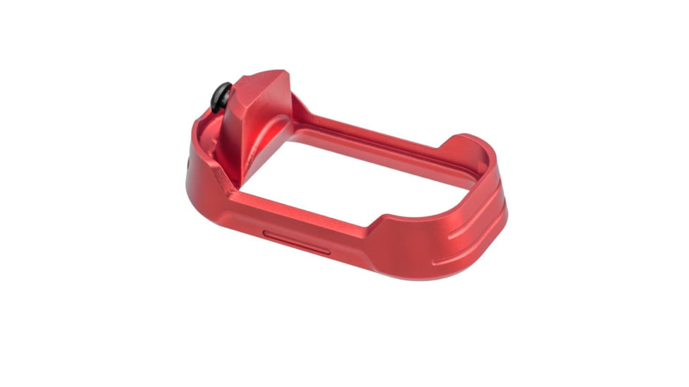 Tyrant CNC P80 Magwell, Red/Black, TD-P80MW-Red-Black Screw