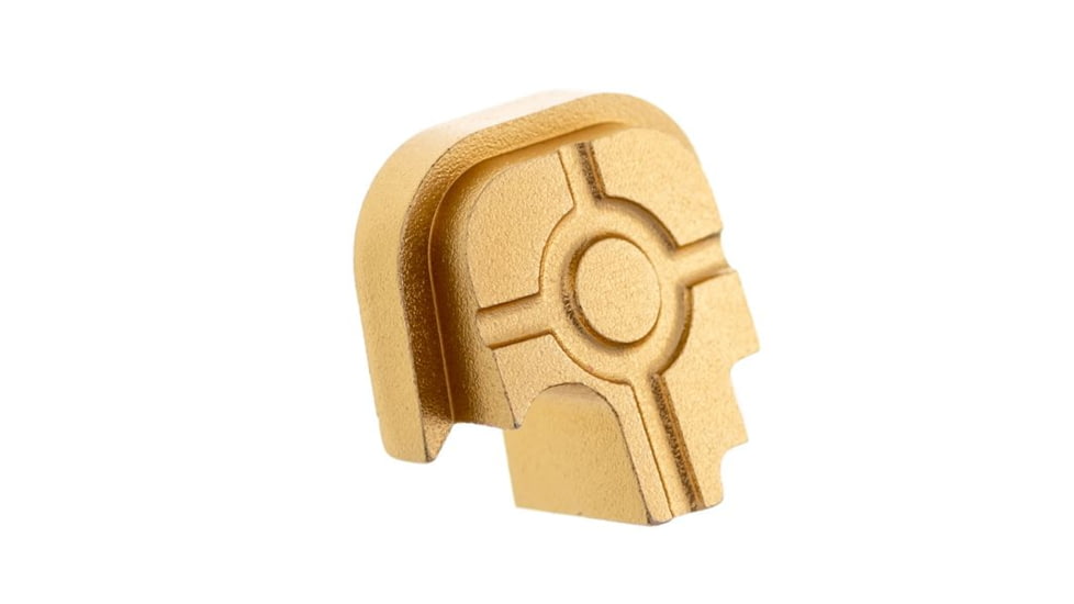 Tyrant CNC S&amp;W M&amp;P Shield Slide Cover Plate, Gold, TD-ShieldSP-Gold