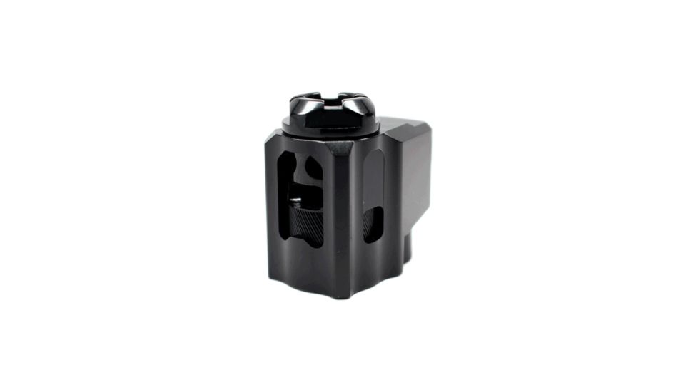 Tyrant CNC T-Comp Glock 43 Compensator, Black/Black, TD-G43COMP-BLK/BLK