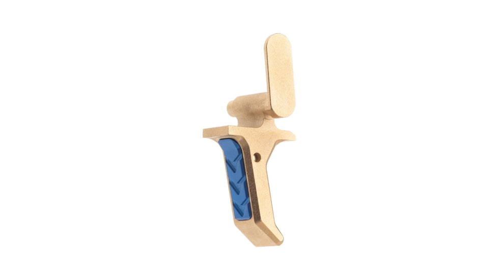 Tyrant CNC T-Comp Sig Sauer Trigger, Model P320, Gold/Blue, TD-P320-TRIG-Gold-Blue