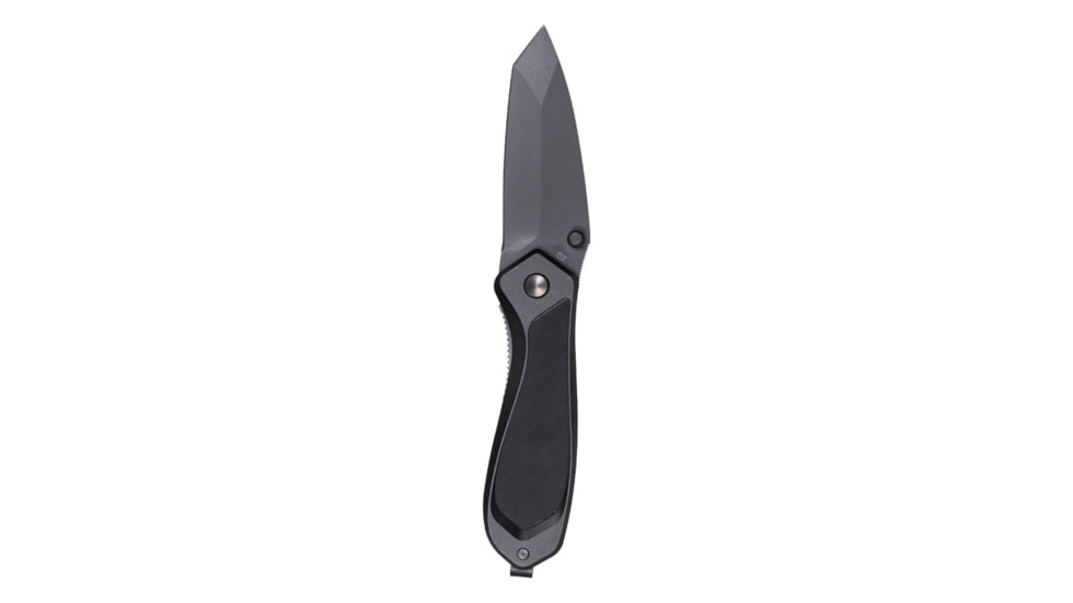 Tyrant CNC T.D.C.001 3in Folding Knife, Tanto Blade, D2 Steel, Black/Black, TD-TDC001-Black-Black