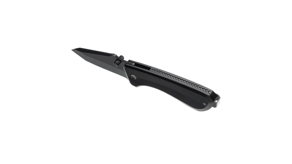 Tyrant CNC T.D.C.002 3in Folding Knife, Tanto Blade, D2 Steel, Black/Black, TD-TDC002-Black-Black