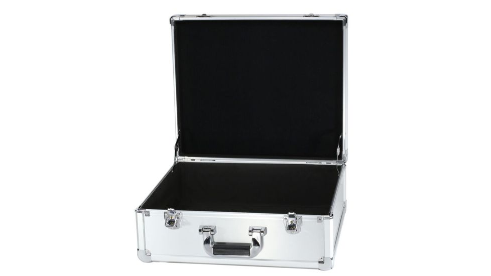 TZ Case Aluminum Packaging Case / 19-in, Silver, 19 x 16 x 7.4in, EXC-118 S