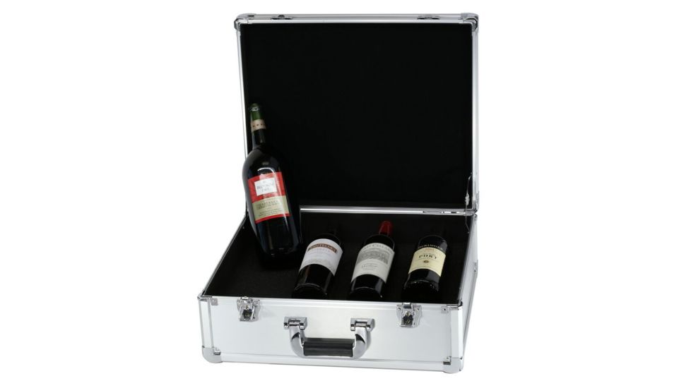 TZ Case Aluminum Packaging Case / 19-in, Silver, 19 x 16 x 7.4in, EXC-118 S
