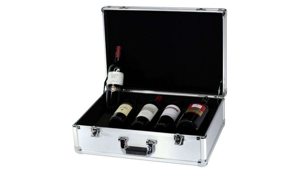 TZ Case Aluminum Packaging Case / 23-in, Silver, 23 x 16 x 7.4in, EXC-122 S