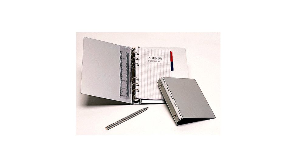 TZ Case ANC155 Small Aluminum Binder - Silver ANC-155S
