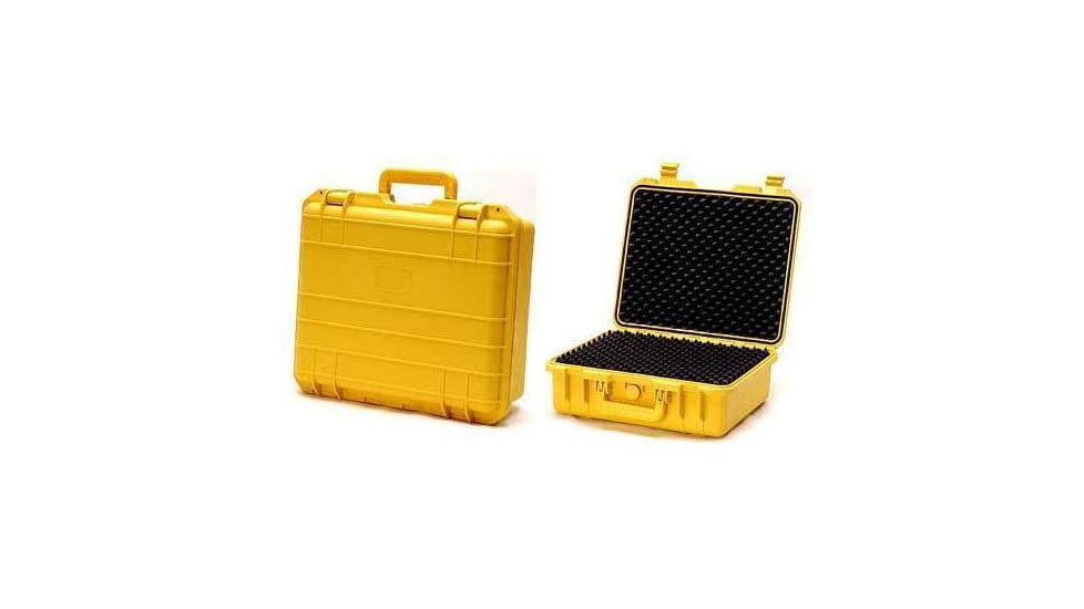 TZ Case Cape Buffalo Molded Utility Case, 20.25x16x7.5, Waterproof, Yellow CB020Y