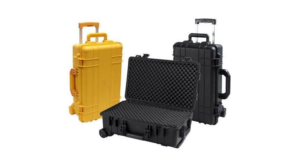 T-Z Case Molded Waterproof Utility Case with Wheels Series Cape Buffalo 22x14x9in