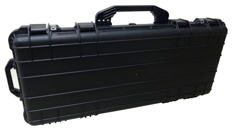 TZ Case Cape Buffalo Water-Resistant Shotgun Case, Black, 38.4 x 16.9 x 6.6in, CB-037 B