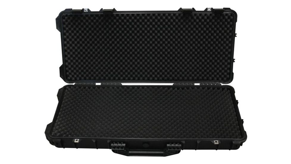 TZ Case Cape Buffalo Water-Resistant Shotgun Case, Black, 38.4 x 16.9 x 6.6in, CB-037 B
