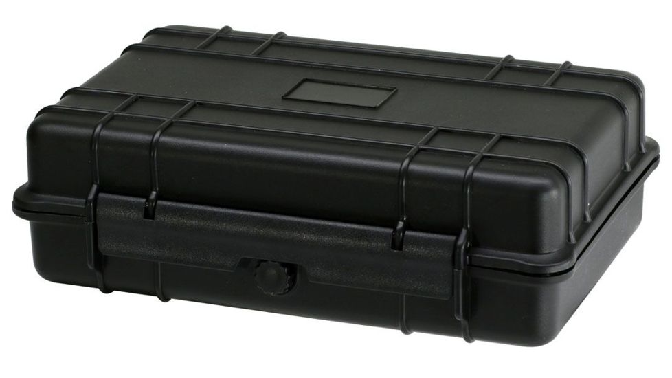 TZ Case Cape Buffalo Water-Resistant Utility Case, Black, 10 x 6.5 x 3in, CB-008 B
