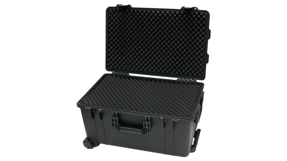 TZ Case Cape Buffalo Water-Resistant Utility Case, Black, 24.63 x 16.5 x 13.38in, CB-028 B